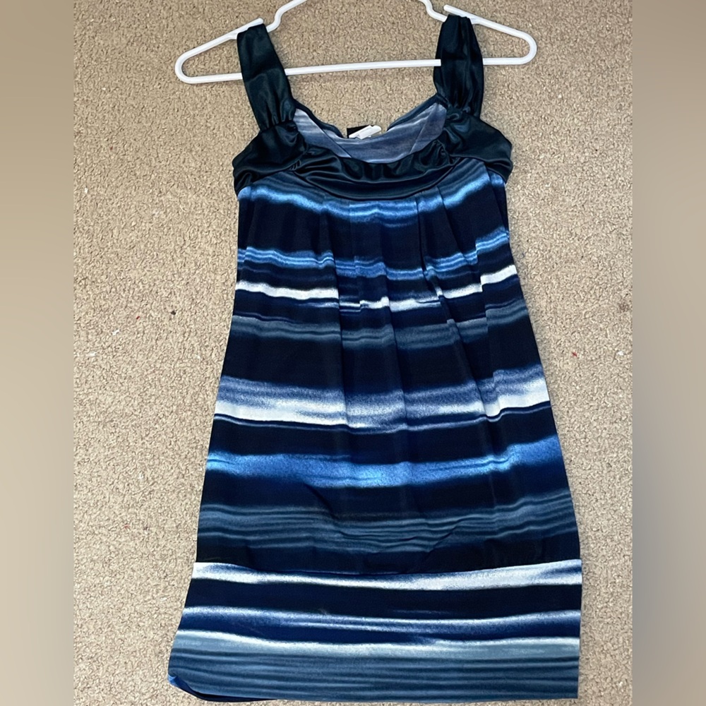 Blue Vanity Tank Top